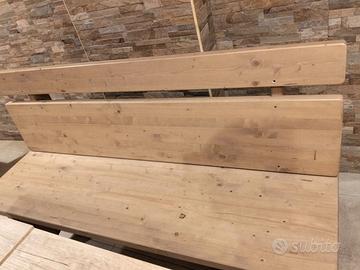 Panche in legno per pub o pizzeria