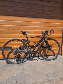 Bici da corsa donna Scott Speedster blu notte