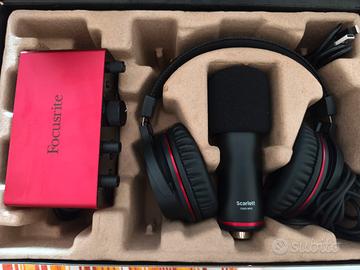 Focusrite Scarlett Solo Studio - Perfetto per Home