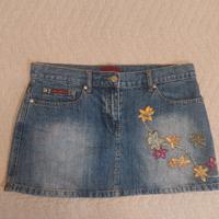minigonna jeans