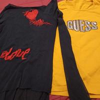 2 t shirt a maniche lunghe