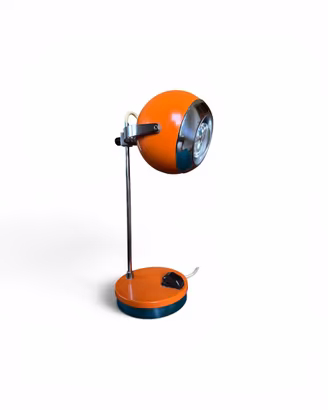 Lampada eye-ball Space Age vintage 60/70 perfett