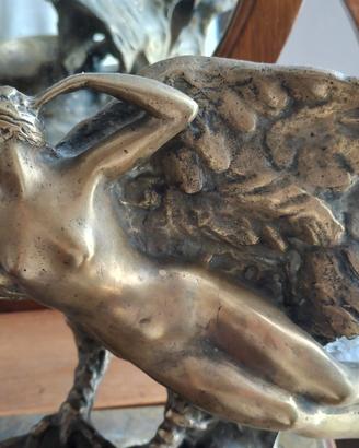 scultura in bronzo inizio 900