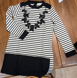 vestito twin set taglia 10 anni