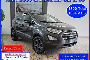 Ford EcoSport 1500 TDCi 100 CV S&S Garanzia12Mesi