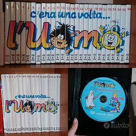 Libri + DVD "c'era una volta l'uomo", completa 