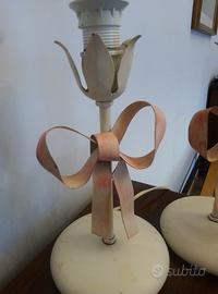 Lampade da comodino shabby chic 