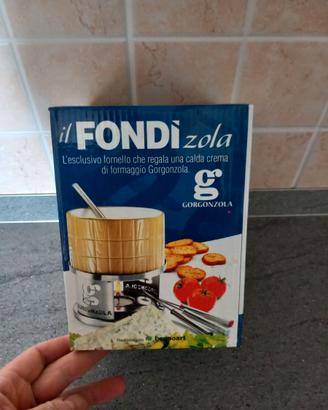 Fornello fonduta fondi zola Gorgonzola Nuovo