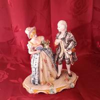 Antica porcellana policroma Fratelli  Perdomello 