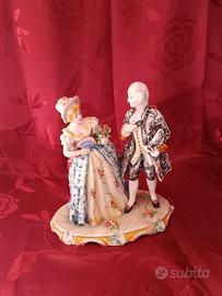 Antica porcellana policroma Fratelli  Perdomello 