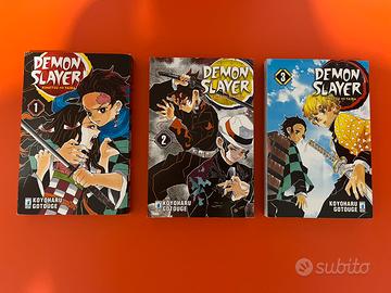 Demon slayer 1, 2 e 3
