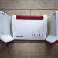 Kit FRITZ!Box 7590 Router con 2 Extender