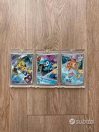 Pokemon Turtwig Chimchar Piplup Promo Set Completo