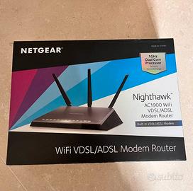 Moden router Neatgear Nighthawk D7000 AC1900