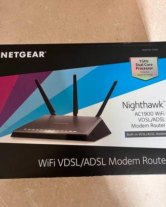 Moden router Neatgear Nighthawk D7000 AC1900