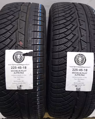2 GOMME 225 45 18 MICHELIN A61266