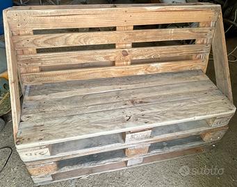Panca legno stile rustico