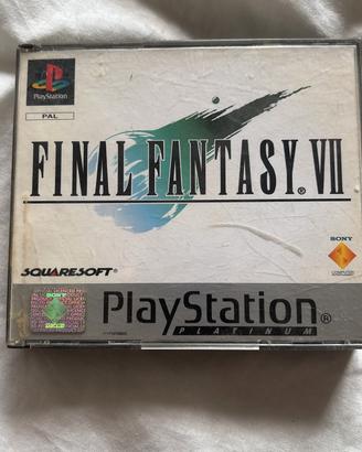 Final Fantasy VII 7 Originale PS1 -Platinum