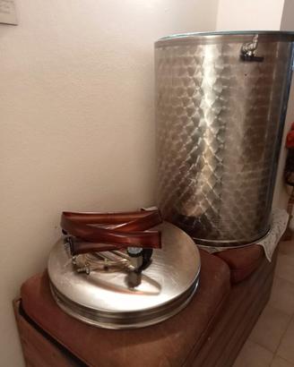 Serbatoio acciaio 150 litri