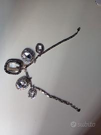 Collana Swarovski originale Millenia cristalli tra