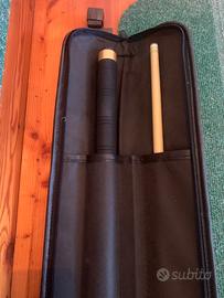 Stecca Biliardo Doublel  2 pezzi con custodia