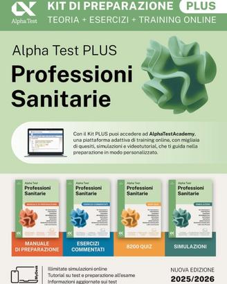 test universitari professioni sanitarie 2026