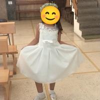 abito damigella e scarpe 