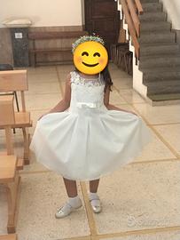 abito damigella e scarpe 