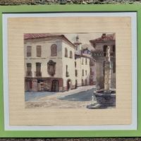 Quadro Marco Lattes acquerello