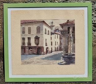 Quadro Marco Lattes acquerello