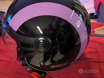 casco jet Sparco 