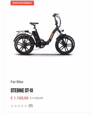 Bici elettrica e bike fat bike