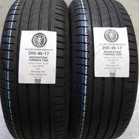 2 GOMME 205 45 17 BRIDGESTONE A64708