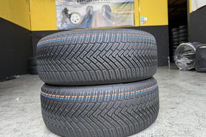2 Gomme 225/55R18 Continental 4 Stagioni80%residui