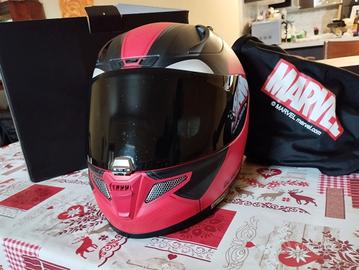 Casco discount moto deadpool