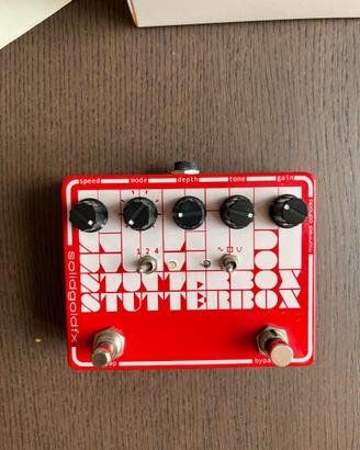 Solidgoldfx Stutterbox pedale tremolo trem