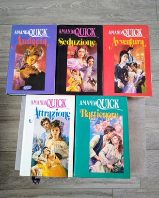Set 5 Romanzi rosa di Amanda Quick