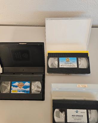 vhs 3 film generi vari
