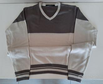 MAGLIONE PULLOVER CON SCOLLO A V