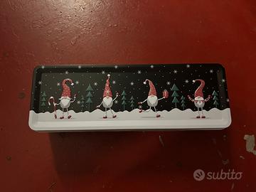 Scatola rettangolare natalizia