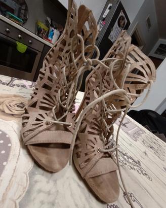 Scarpe con tacco Renda 
