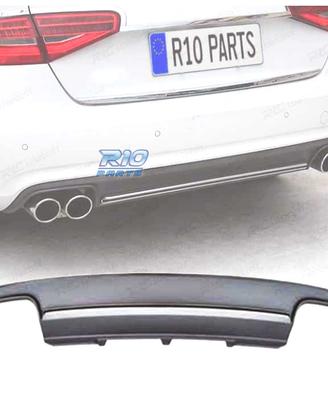 DIFFUSORE AUDI A4 B8 S LINE 12-15 LOOK S4