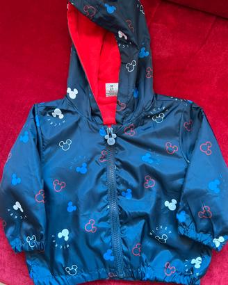 Giubbotto antivento neonato Mickey Mouse