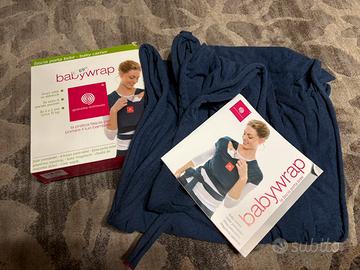 Fascia baby wearing - fascia porta bebè color blu