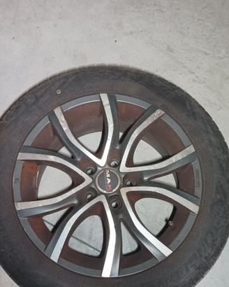 cerchi con gomme estive 
