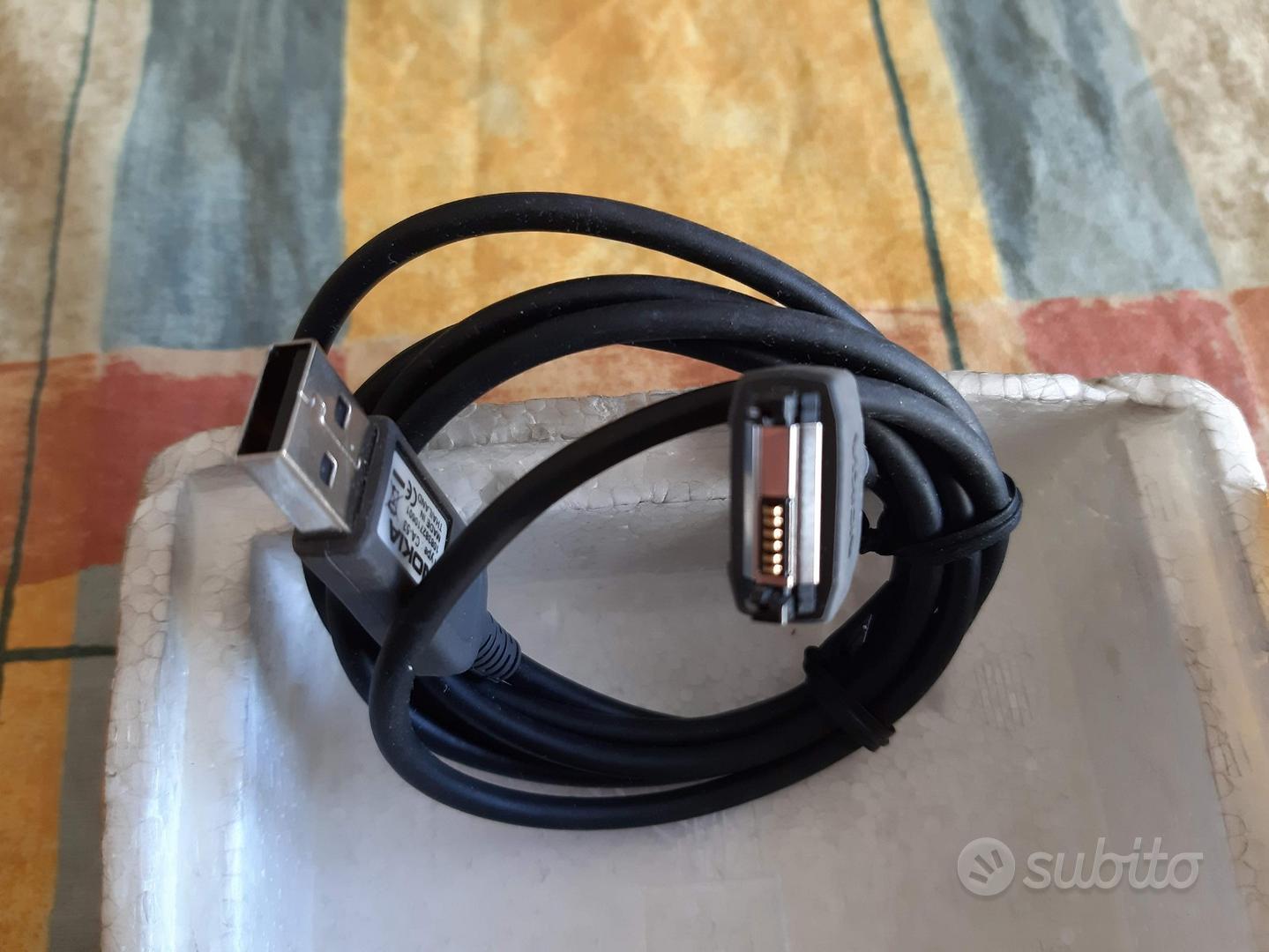 PH26 Cavo Tipo C per Nokia XR21 Cavo USB intrecciato Nylon 1 Metro Cavo Carica/Synchro Rapido-Trasferimento dati Tipo C - NERO