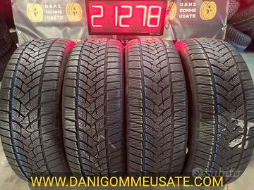 4 GOMME DA NEVE 235 60 18 DUNLOP 85/95%