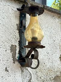 Lampade in ferro battuto x esterno