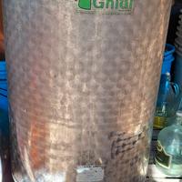 botti in vetroresina e inox +damigiane