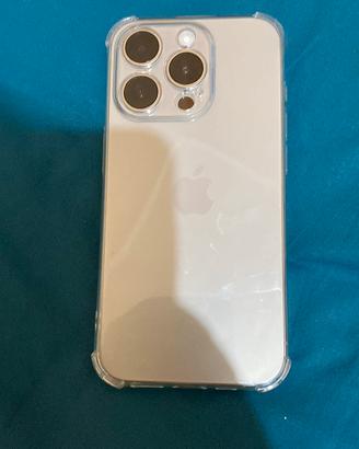 iphone 15 pro titanio naturale batteria 80%
